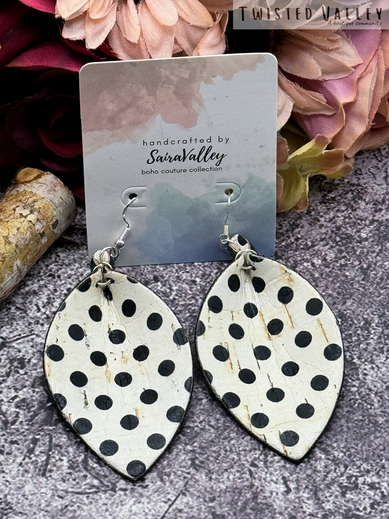 Pretty Woman Polka Dot Earring