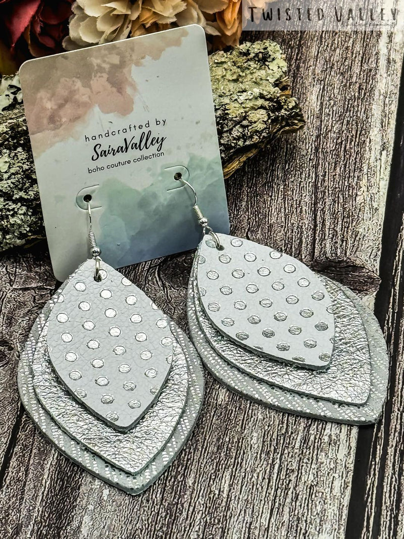 Rain and Snow earring