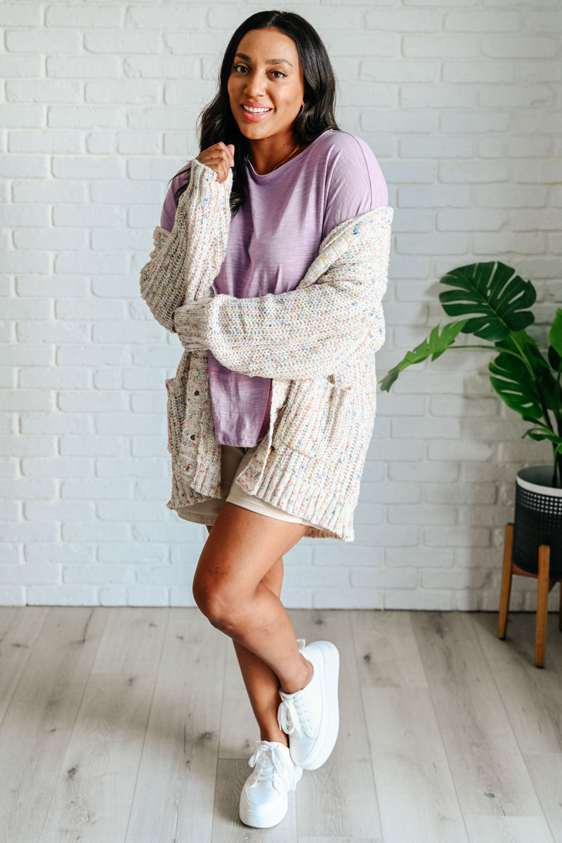 Slipping Through My Fingers Sweater Knit Cardigan